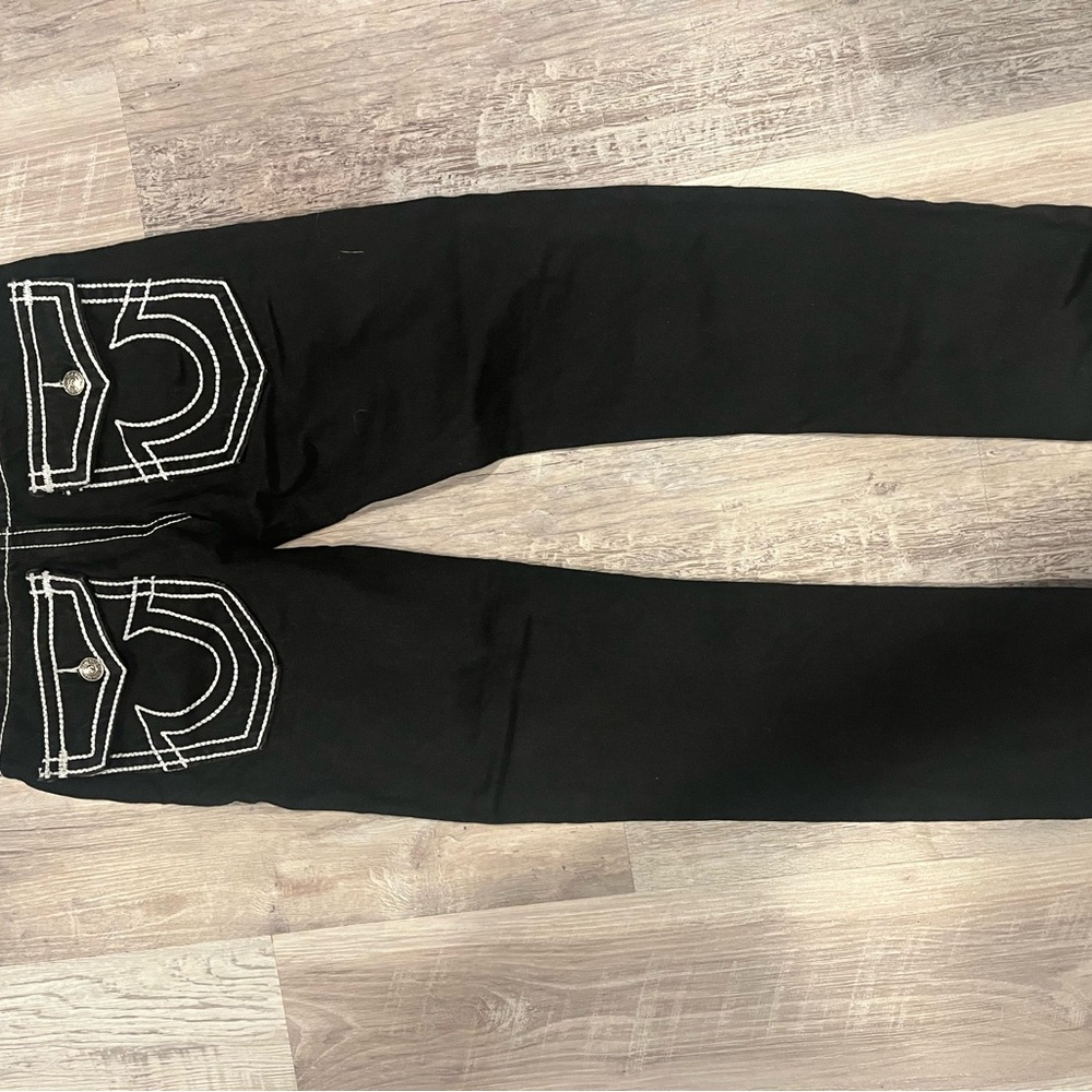True Religion Men's Relaxed Jeans - Black